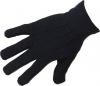 Handschuhe mit Biese, schwarz 