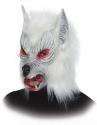 Werwolf-Maske, wei 
