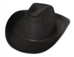 Cowboyhut, schwarz 