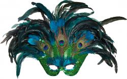 Paradiesvogel Maske de Luxe 