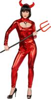 Devil Suit mit Kapuze, rot SALE 38